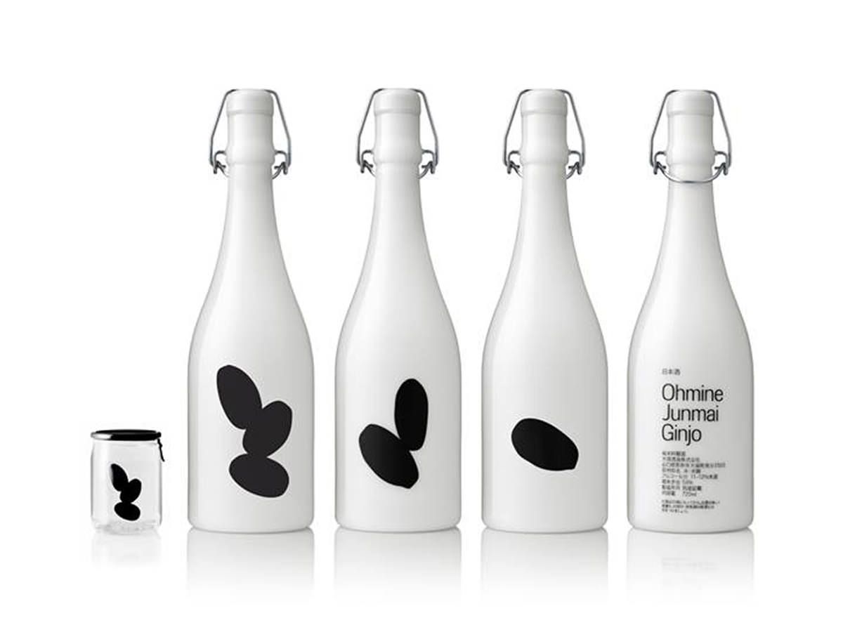 山口県の老舗、大嶺酒造のスタイリッシュなボトルが特徴の日本酒『Ohmine』の画像