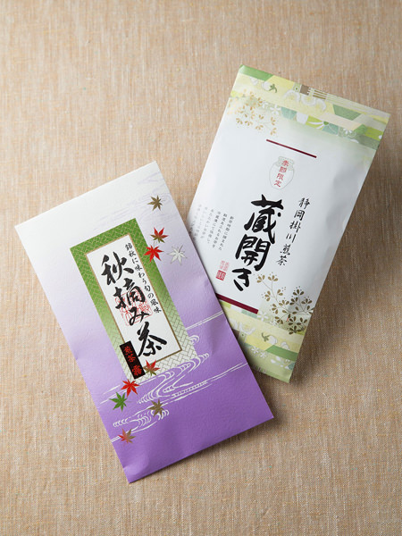「日本茶テロワール」で販売中の秋のお茶