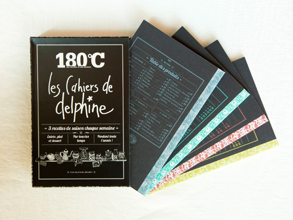 『les Cahiers de delphine』（デルフィーヌのノート）の装丁