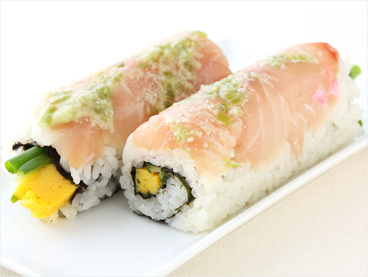 <スシアベニューK’s>金目鯛山葵ROLL
