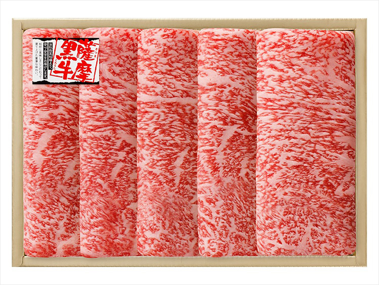 薩摩黒牛ロース肉すき焼き用のイメージ
