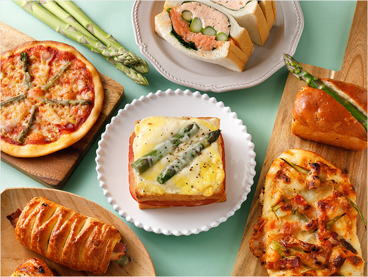 【伊勢丹新宿店】アスパラ祭り！みずみずしい旬を味わう個性派パン。サンドイッチ、ピザ…