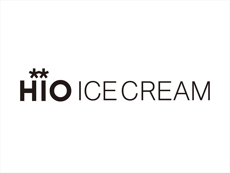 ＜HiO ICE CREAM＞のロゴイメージ