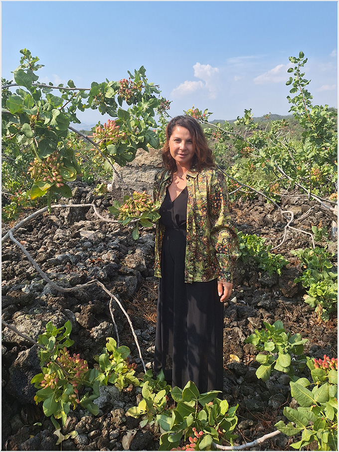 Gemma Verde（ジェンマ ベルデ）社の畑とエンマさんのイメージ