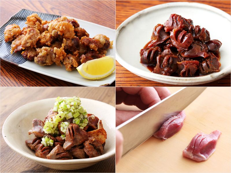 砂肝のおつまみイメージ