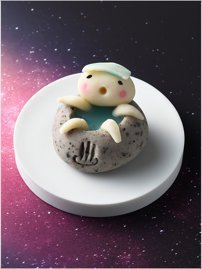 ＜菓子舗 間瀬＞湯けむり星人