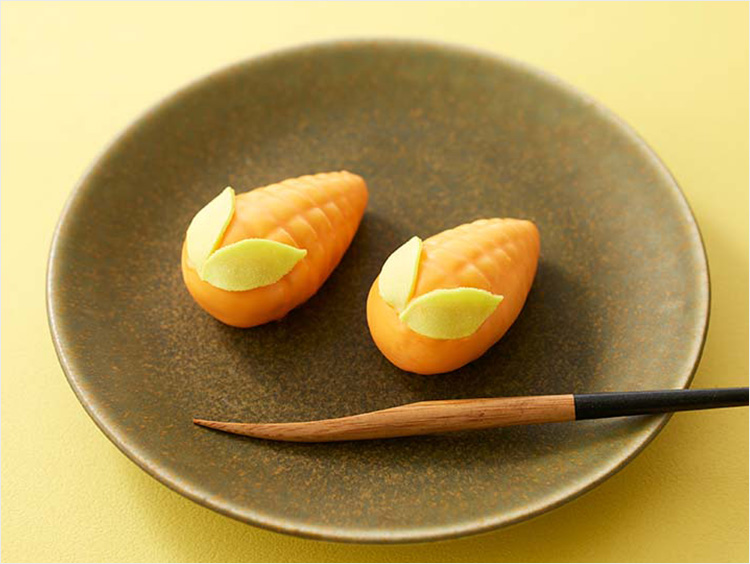 <菓匠花見>白鷺宝 とうもろこし