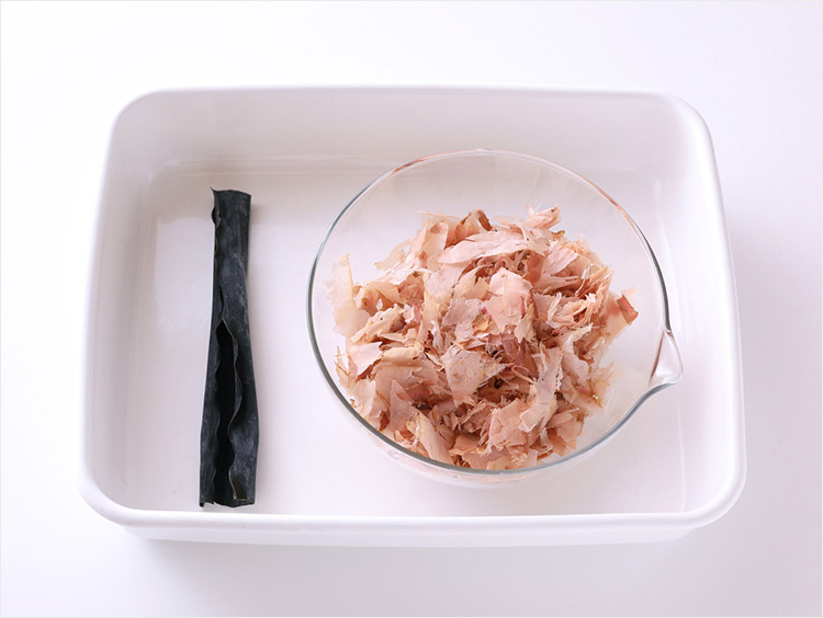 だしの材料のイメージ