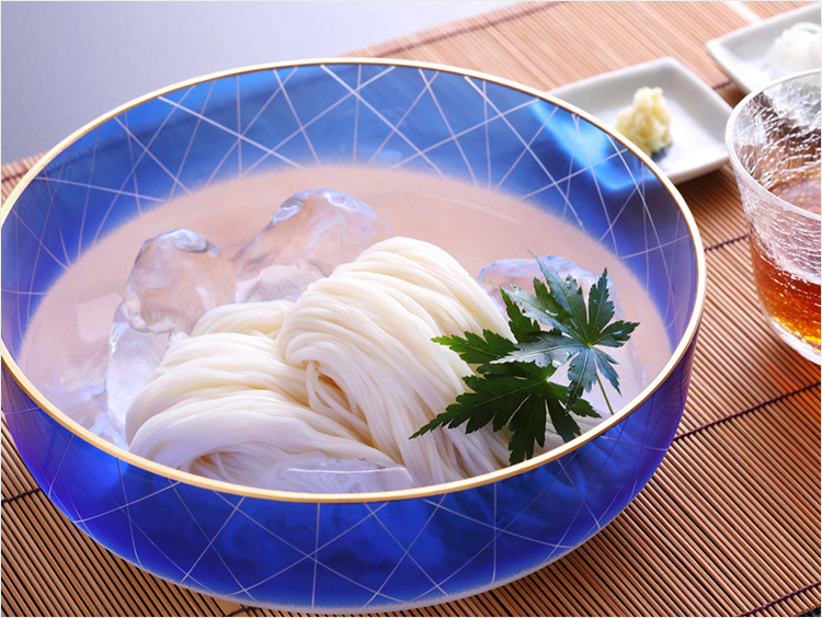 そうめん出来上がりイメージ