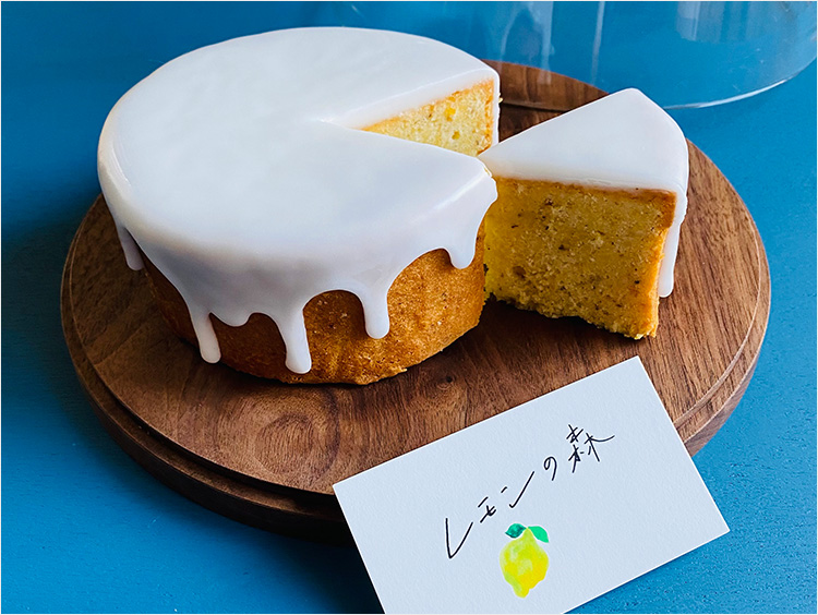 <レモンの森>しっとりレモンケーキ ウィークエンドシトロン オリジナル紙袋付き