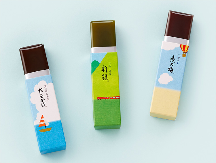 ＜とらや＞夏パッケージ小形羊羹10本入
