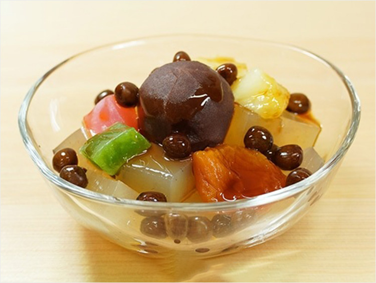 ＜茂助だんご＞茂助のあんみつ