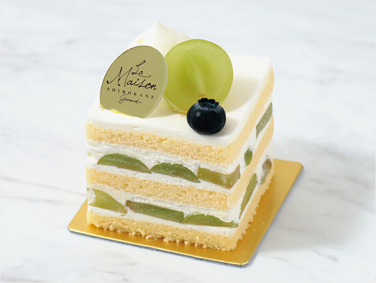 ＜ラ・メゾン白金グラン＞シャインマスカットのショートケーキ