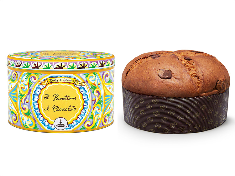 ＜ドルチェ＆ガッバーナ＞Dolce&Gabbana×Fiasconaro　パネットーネ（ダブルチョコレート）