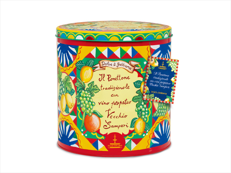 ＜ドルチェ＆ガッバーナ＞Dolce&Gabbana×Fiasconaro　パネットーネ（ヴェッキョサンペーリ）