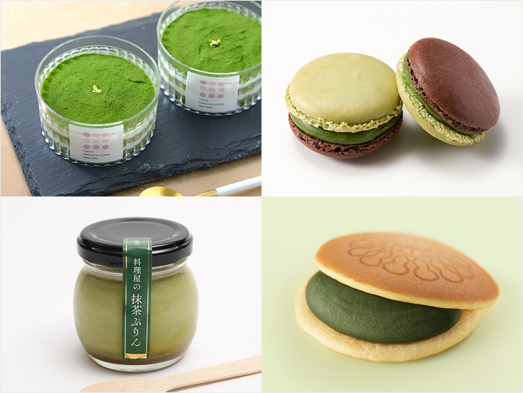 銀座三越抹茶スイーツトップ