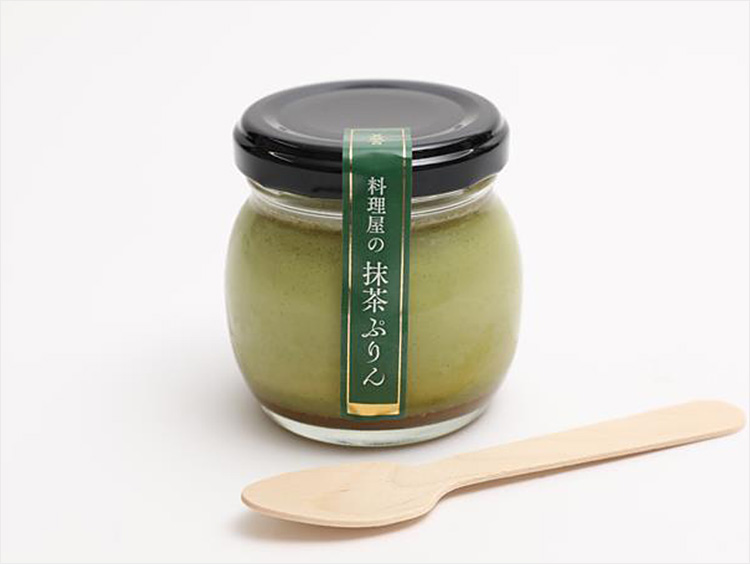 <美濃吉>料理屋の抹茶ぷりん