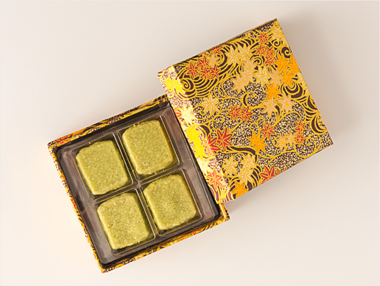 <銀座ウエスト>ORIGAMI BOX(抹茶)