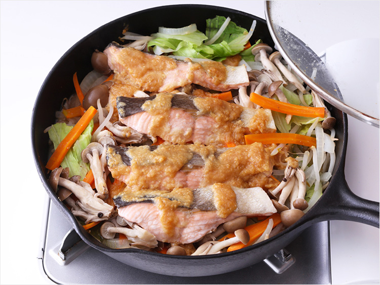 蒸し上がったイメージ