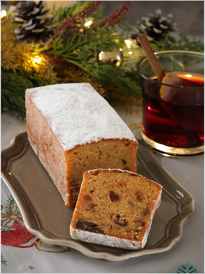 ＜ブールミッシュ＞クリスマスのパウンドケーキ