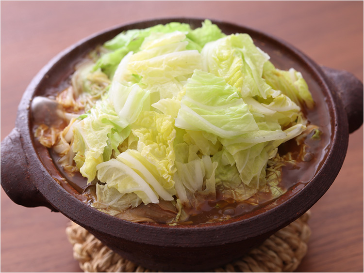 煮終わった鍋のイメージ