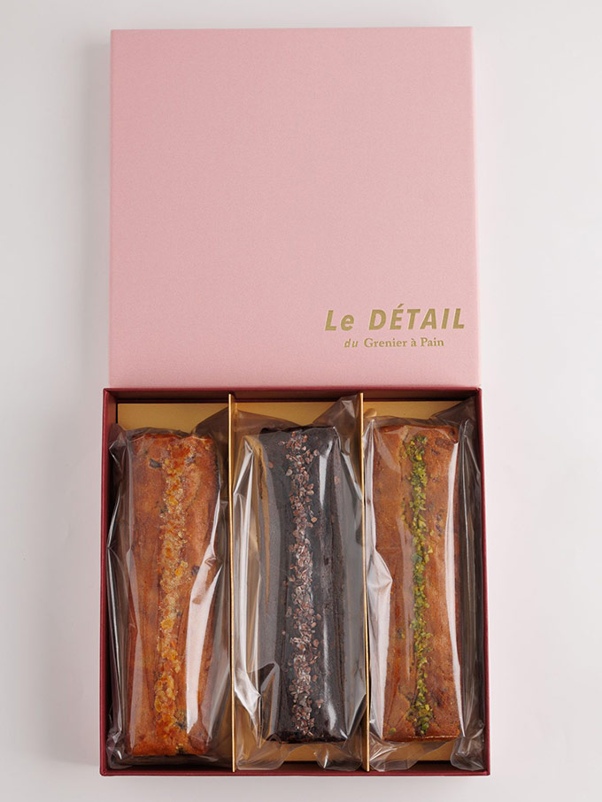 ＜ル・デタイユ・デュ・グルニエ・ア・パン＞ケーク詰合せ（3本セット）【福袋】