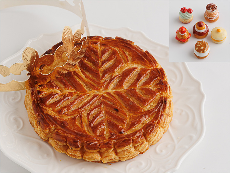 <パティスリー・ドゥ・シェフ・フジウ>ガレット・デ・ロワ