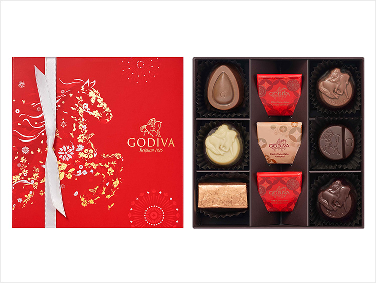 <ゴディバ>ゴディバ ニューイヤー コレクション アソートメント 9粒入