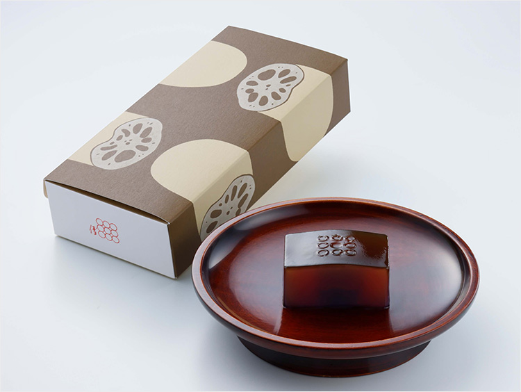 ＜紫野和久傳＞蓮もち（栗餡）6個入／9個入