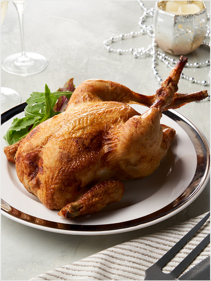 ＜築地 鳥藤＞千葉県産 錦爽どりローストチキン