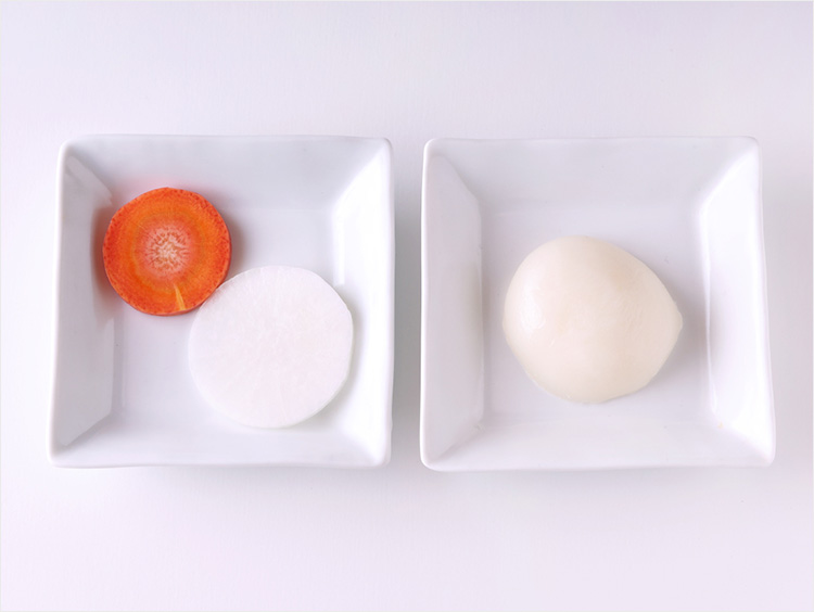 丸い素材のイメージ