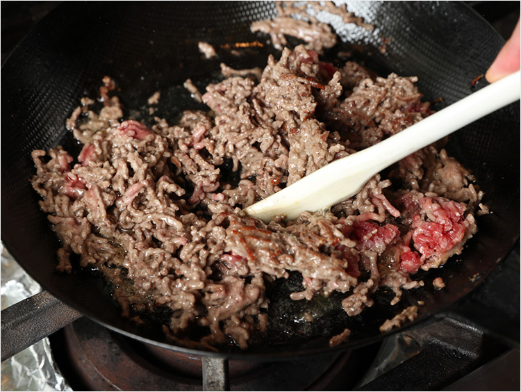 ヘラで返すイメージ