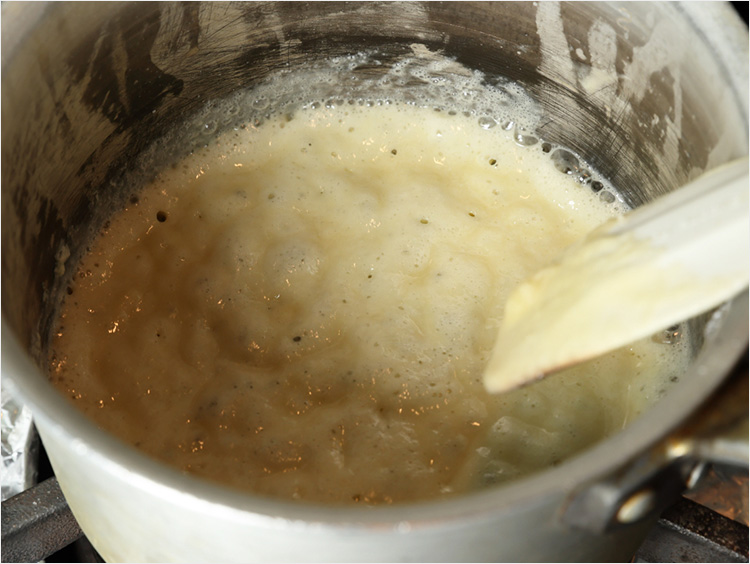 泡立つイメージ