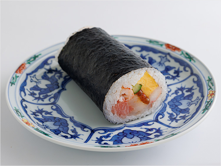 <東京吉兆>海鮮恵方巻