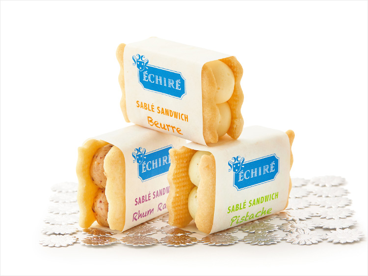 <エシレ・パティスリー オ ブール>サブレサンド