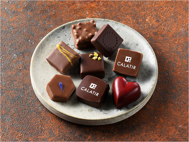 ＜CALATIR（カラティール）＞ボンボンショコラ セレクション 8粒入
