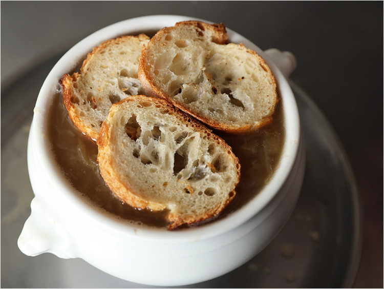 バゲットをのせるイメージ