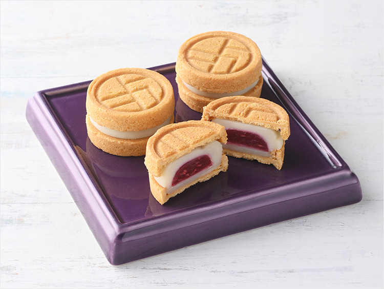 <新宿中村屋本店 ボンナ>できたてサンド月餅・木苺ミルク