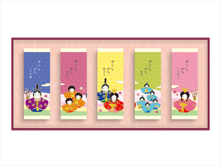 ＜両口屋是清＞雛祭りささらがた