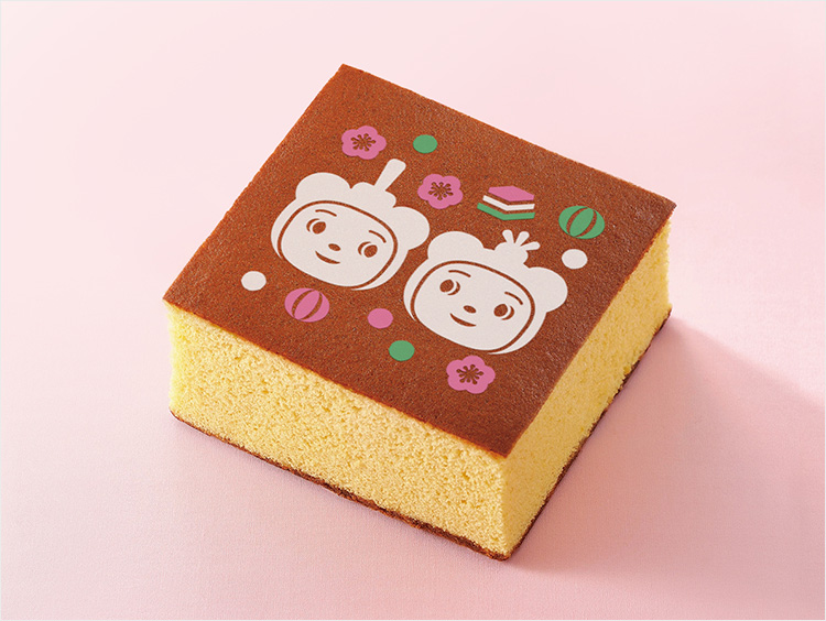 ＜匠の焼き菓子CONGALI 文明堂＞こぐまカステラ ひなまつり