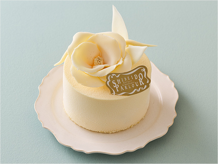 <資生堂パーラー>白椿 Gâteau de Camélia Blanc