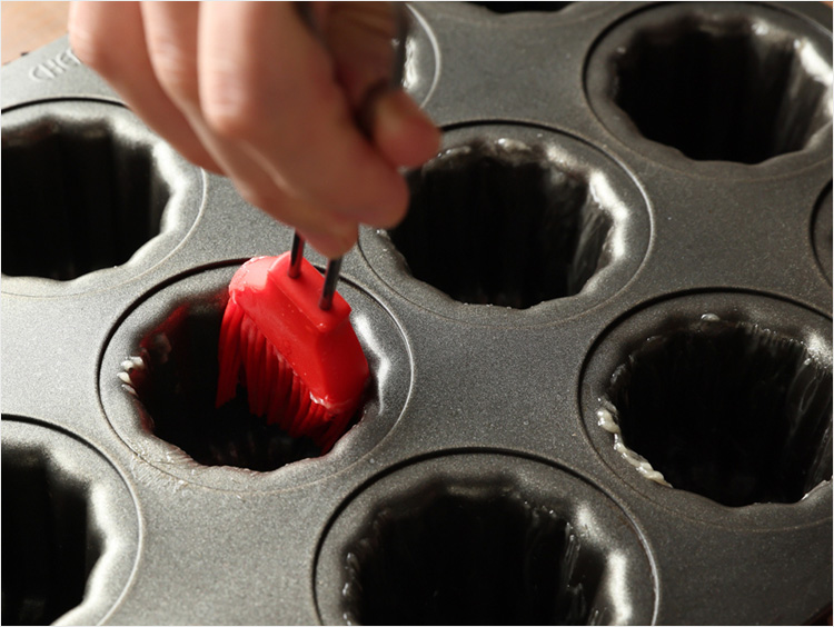 バターを塗るイメージ