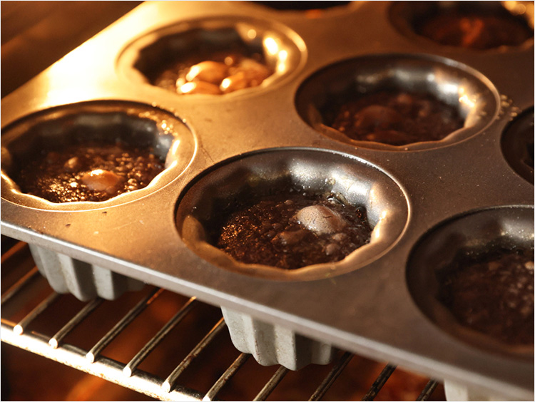 5分ほど焼いたイメージ