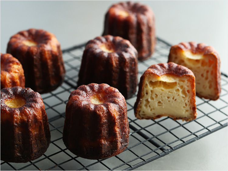 プレーンカヌレ出来上がりイメージ