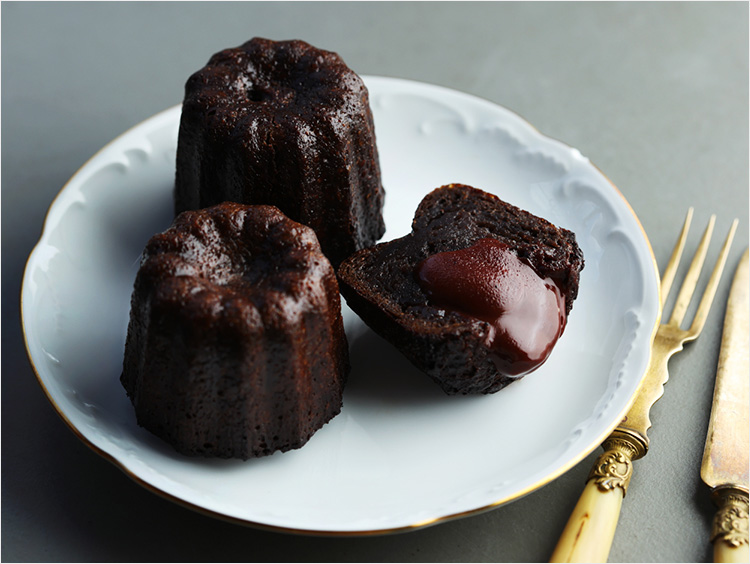 チョコカヌレの出来上がりイメージ