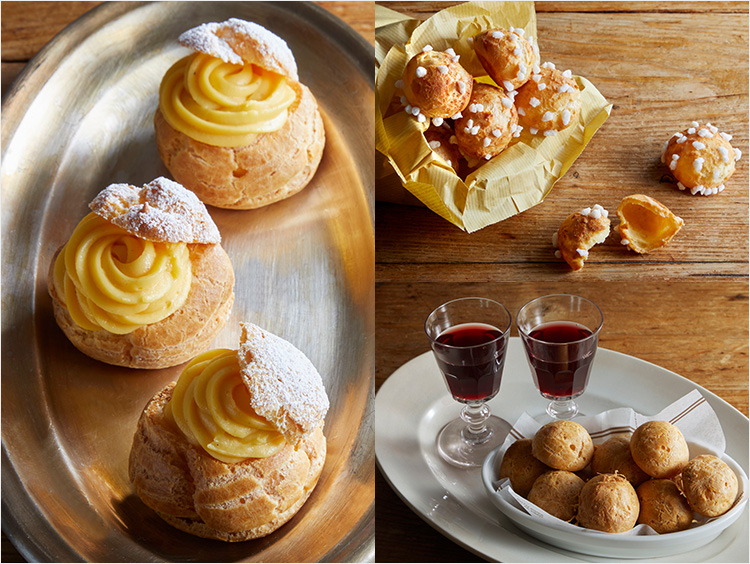 シュークリーム、シューケット、グージェールのイメージ