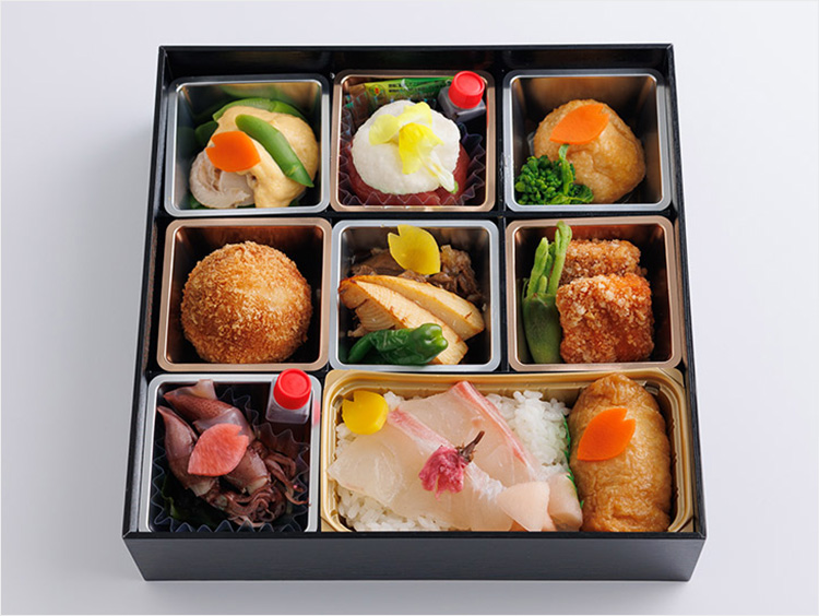 <東京吉兆>観桜弁当