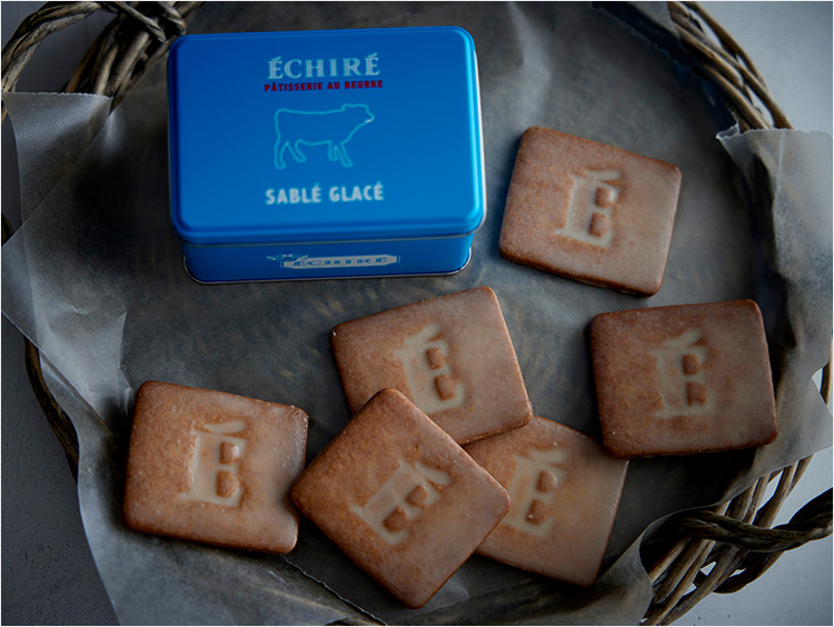 ＜エシレ パティスリー オ ブール＞サブレ グラッセ(6枚入)