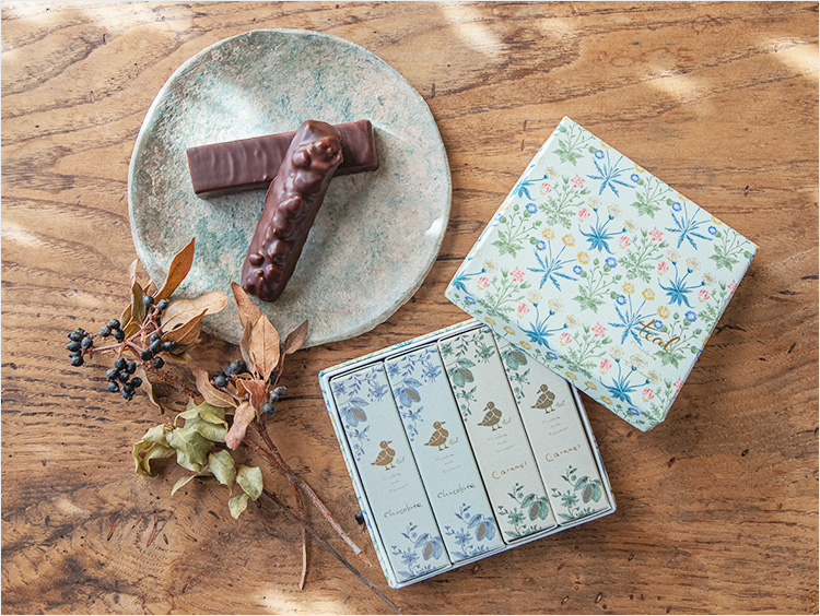 <ティール>チョコレート&キャラメルバーのセット