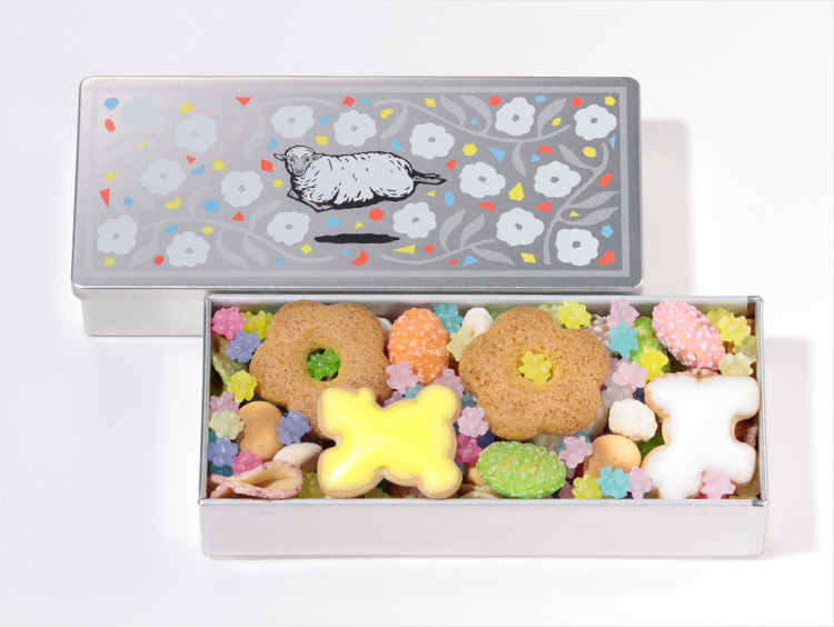 ＜ひつじや＞吹寄せ　fukiyose